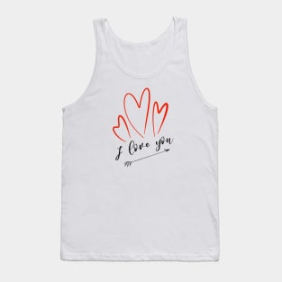 I love you Tank Top